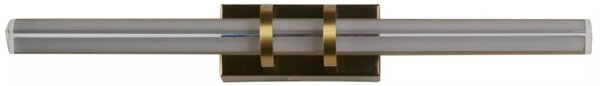 Searchlight 66412SB Nástěnné LED svítidlo PARMA ZLATÉ 47cm IP44