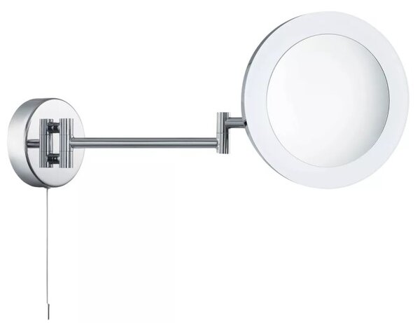 Searchlight 1456CC Zvětšovací polohovatelné zrcadlo s LED osvětelním MIRROR IP44, spínač