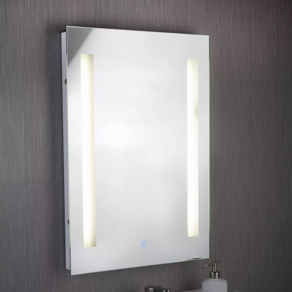 Searchlight 7450 Obdélníkové zrcadlo s LED osvětelním MIRROR IP44, dotykový spínač
