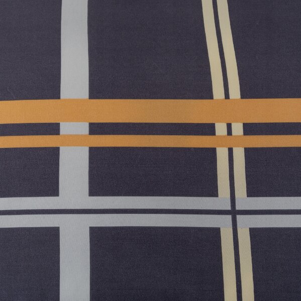 Povlečení z mikrovlákna TARTAN tmavě modré Rozměr povlečení: 2 ks 70 x 80 cm | 160 x 200 cm