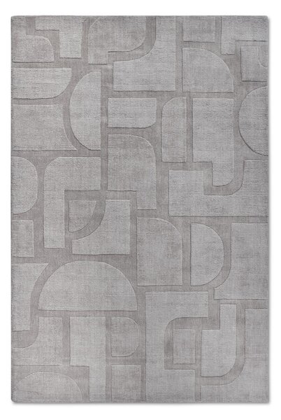 Šedý ručně tkaný vlněný koberec 80x150 cm Alexis – Villeroy&Boch