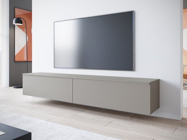 TV stolek Dlone 180, Barva: šedé palladium, Osvětlení: bez osvětlení 5903211454547