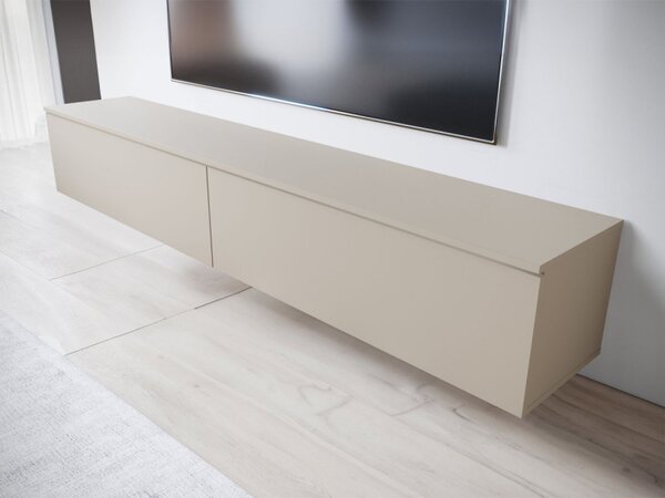 TV stolek Dlone 180, Barva: kašmírová béžová, Osvětlení: bez osvětlení 5903211454561