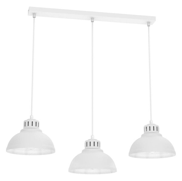 Lustr na lanku SVEN 3xE27/15W/230V bílá