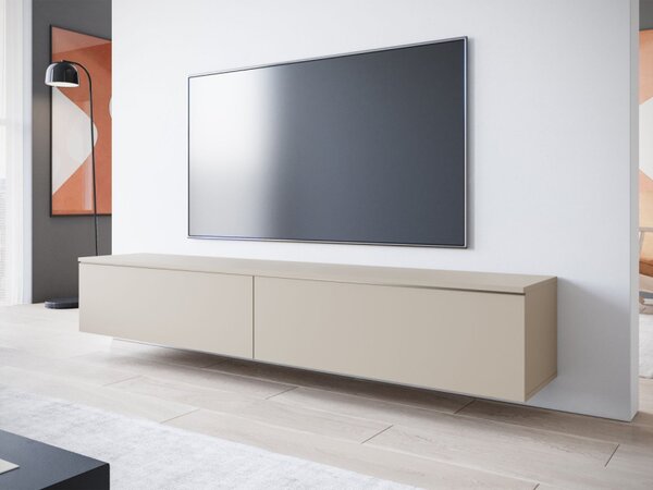 TV stolek Dlone 180, Barva: kašmírová béžová, Osvětlení: bez osvětlení 5903211454561