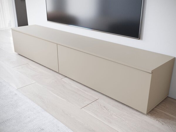 TV stolek Dlone 180, Barva: kašmírová béžová, Osvětlení: bez osvětlení 5903211454561