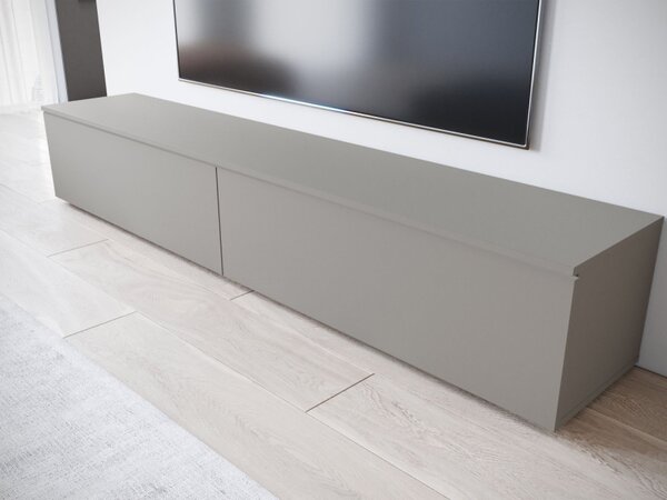 TV stolek Dlone 180, Barva: šedé palladium, Osvětlení: bez osvětlení 5903211454547
