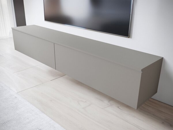 TV stolek Dlone 180, Barva: šedé palladium, Osvětlení: bez osvětlení 5903211454547