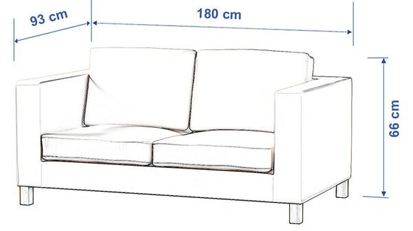 Potah na pohovku IKEA Karlanda rozkládací, krátký
