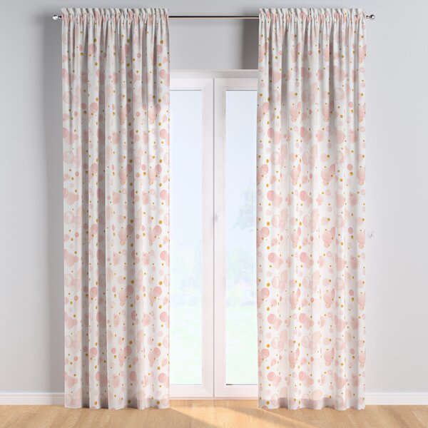 Závěs s tunýlkem a volánkem