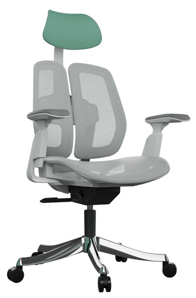 Ergonomická kancelářská židle Liftor Active, světle zelená (síťovina)