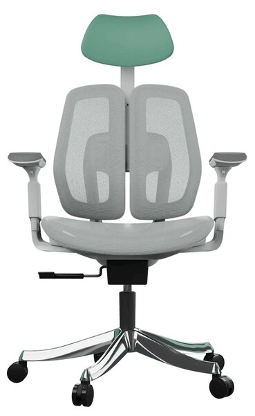 Ergonomická kancelářská židle Liftor Active, světle zelená (síťovina)