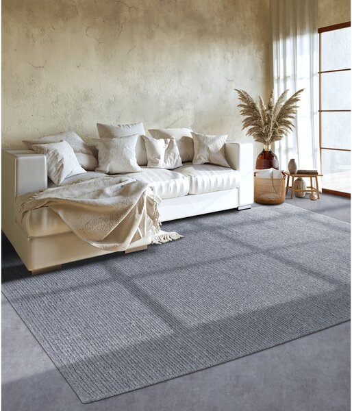 Šedý ručně tkaný vlněný koberec 60x90 cm Francois – Villeroy&Boch
