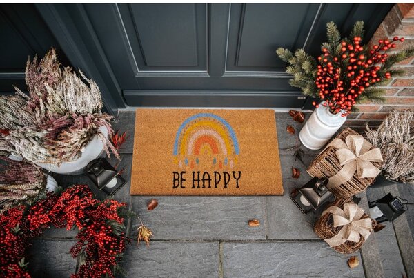 Rohožka z kokosového vlákna 40x70 cm Be Happy – Hanse Home