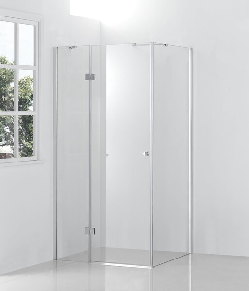 Hagser Gisa sprchový kout 80x80 cm čtvercový chrom lesk/průhledné sklo HGR10000020