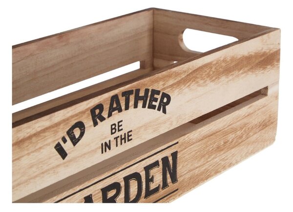 Dřevěný truhlík Rustic – Premier Housewares
