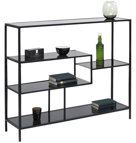 Kare designové knihovny Loft (115 x 100 cm)