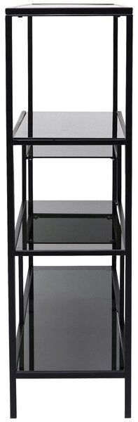 Kare designové knihovny Loft (115 x 100 cm)