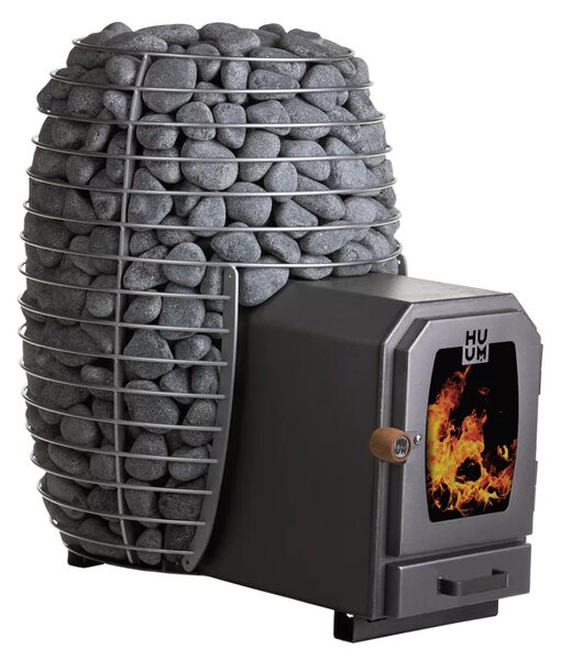 HUUM OU HIVE Wood 17 kW LS – průchozí saunová kamna na dřevo