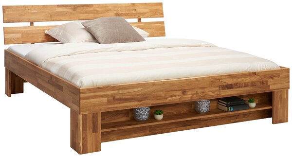 POSTEL, 180/200 cm, divoký dub Carryhome - Manželské postele