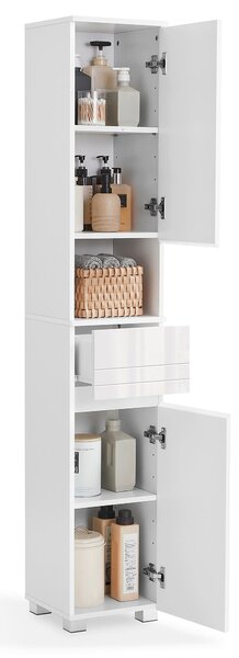 VYSOKÁ SKŘÍŇ, bílá, bílá, 30/170/30 cm MID.YOU - Koupelnové série, Online Only