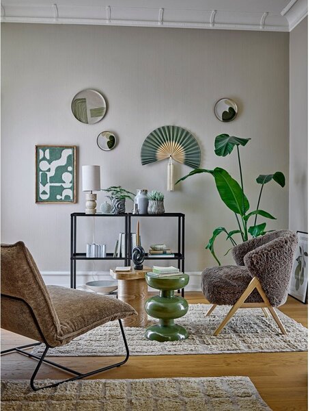 Černý kovový regál 59x90x38 cm Loups – Bloomingville