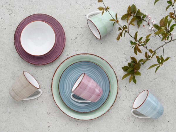 KOMBINOVANÁ SOUPRAVA, 16dílné, porcelán Creatable - Online Only nádobí, Online Only