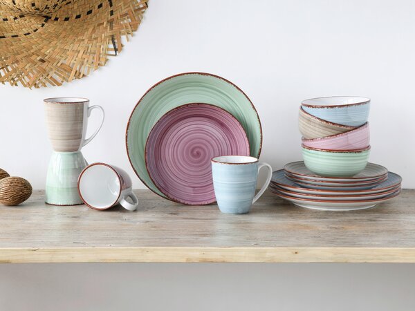 KOMBINOVANÁ SOUPRAVA, 16dílné, porcelán Creatable - Online Only nádobí, Online Only