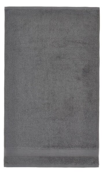 Tmavě šedá froté bavlněná osuška 70x120 cm Anti-Bacterial – Catherine Lansfield