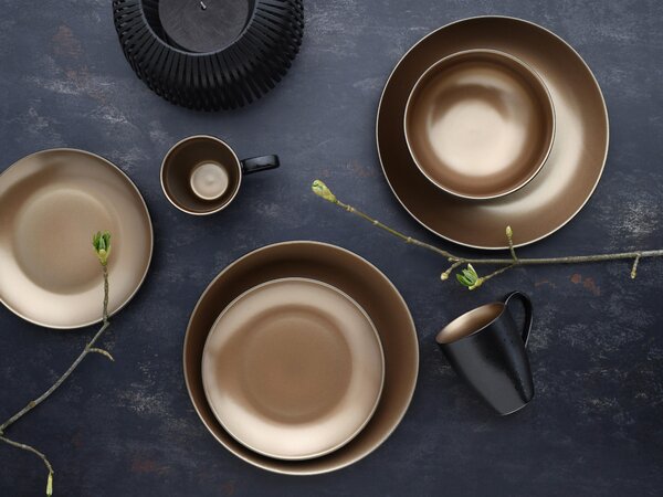 KOMBINOVANÁ SOUPRAVA, 8dílné, kamenina Creatable - Online Only nádobí, Online Only