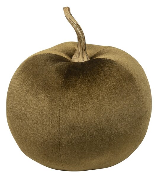 Taupe sametové dekorativní jablko Apple M - 24*24*26cm - Mars & More