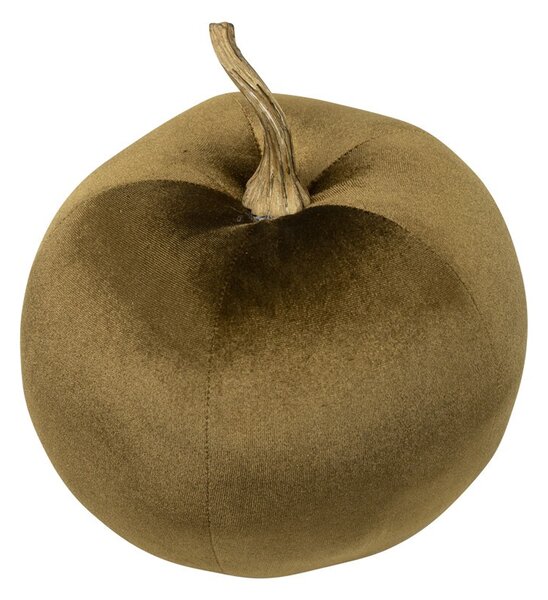 Taupe sametové dekorativní jablko Apple M - 24*24*26cm - Mars & More