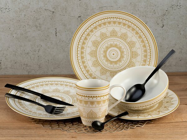 KOMBINOVANÁ SOUPRAVA, 8dílné, kamenina Creatable - Online Only nádobí, Online Only