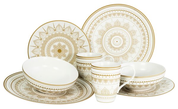 KOMBINOVANÁ SOUPRAVA, 8dílné, kamenina Creatable - Online Only nádobí, Online Only