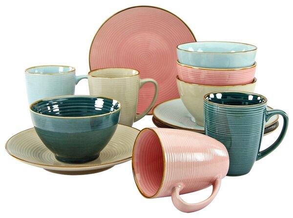KÁVOVÁ SOUPRAVA, kamenina Creatable - Online Only nádobí, Online Only