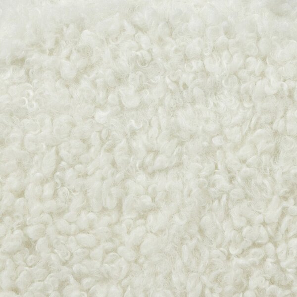 Bílý plyšový kudrnatý pléd Curly Teddy White Off - 130*180cm - Mars & More