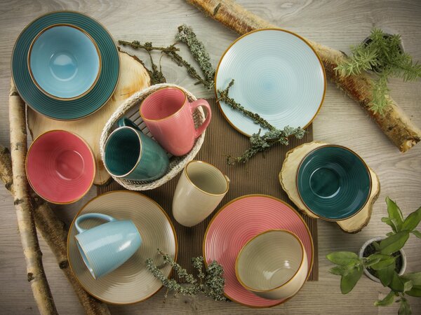KÁVOVÁ SOUPRAVA, kamenina Creatable - Online Only nádobí, Online Only
