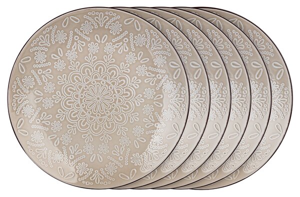 Banquet Sada mělkých talířů Shape 27 cm, 6 ks