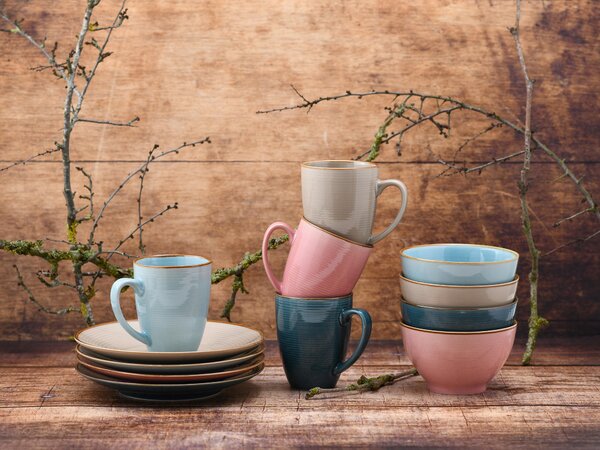 KÁVOVÁ SOUPRAVA, kamenina Creatable - Online Only nádobí, Online Only