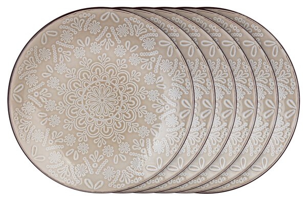 Banquet Sada dezertních talířů Shape 21,3 cm, 6 ks