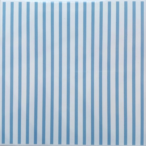 Retro obklad Brennero Ricordi Sogno Millerighe Bleu Fondo 20x20 (1.jakost)
