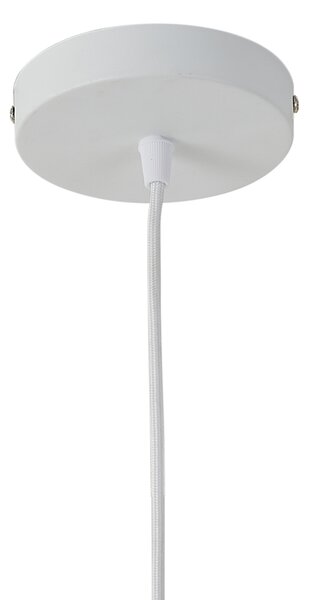 Moderní závěsné svítidlo bílé 50cm 3-světelné - Drum Duo