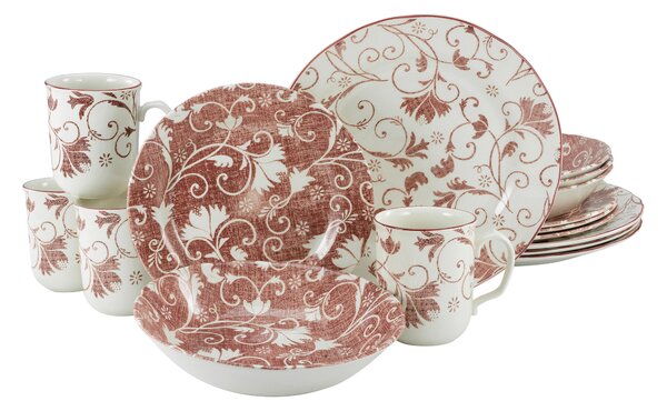 KOMBINOVANÁ SOUPRAVA, 16dílné, pórovina Creatable - Online Only nádobí, Online Only