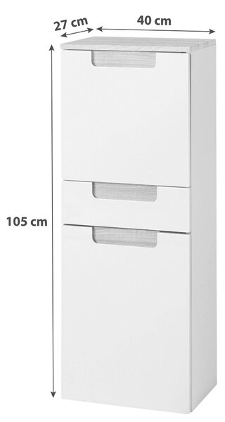 SPODNÍ SKŘÍŇKA, 40/105/27 cm Held - Spodní skříňky, Online Only