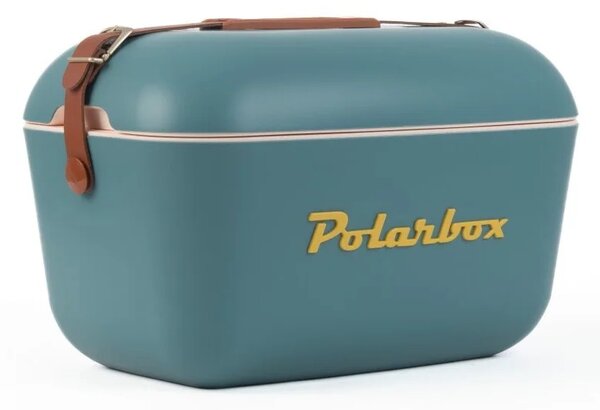 Chladící box POLARBOX 12 l petrolejový s popruhem classic PLB12/AZ/CLASS