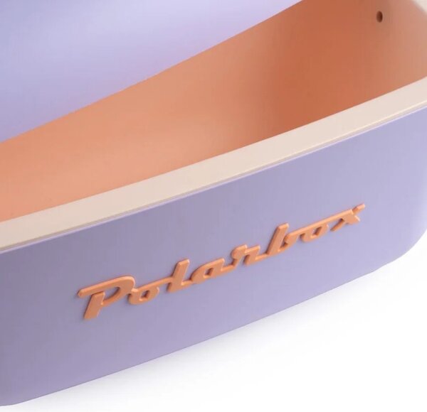 Chladící box POLARBOX 20 l světle fialový s popruhem classic PLB20/M/NPOP