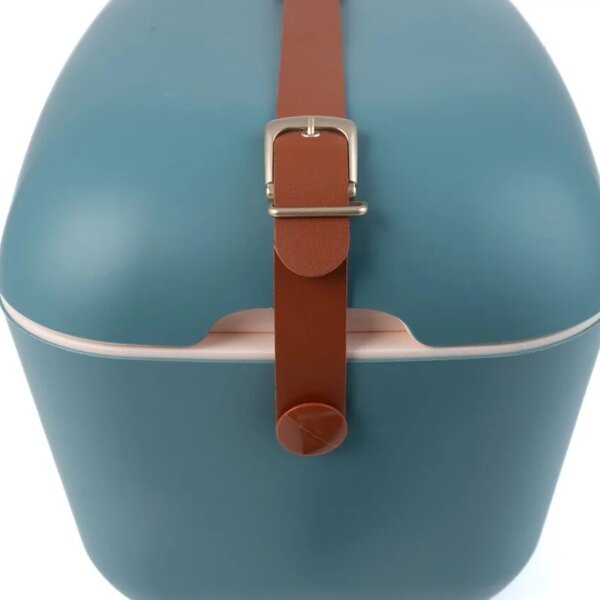 Chladící box POLARBOX 12 l petrolejový s popruhem classic PLB12/AZ/CLASS