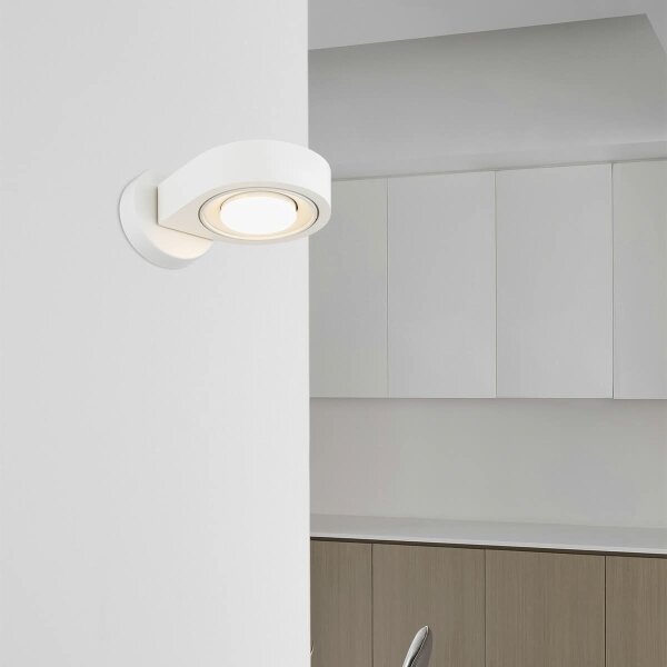 Argon 8897 - Nástěnné svítidlo LOTUS 1xGX53/12W/230V bílá