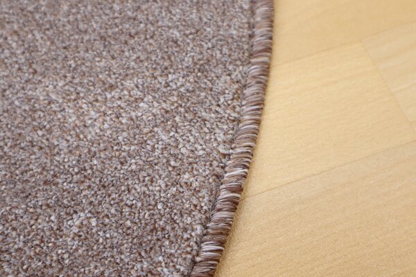 Vopi, Kusový koberec Apollo Soft béžový kruh, 150x150 (průměr) kruh, béžová, obývací pokoj