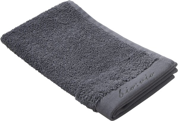 RUČNÍK PRO HOSTY, 30/50 cm, antracitová Bio:Vio - Ručníky na ruce